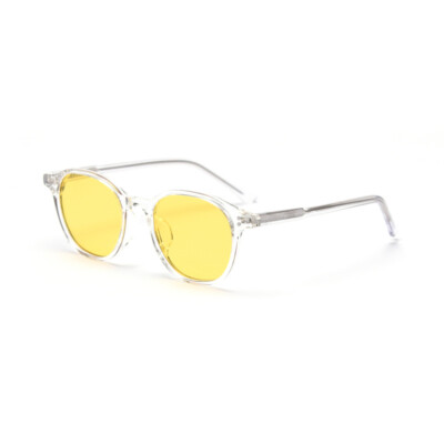 Premium Vintage Round Sunglasses Polarized UV400 TR90 Frame Unisex Unique Design TR90 Polarized Men Women Fashion Retro Round  main image 4