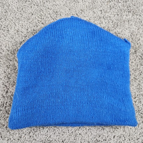 Vintage Levis Beanie Stocking Cap Nordic XX Winter Ski Snow Headgear Blue Resort - Picture 4 of 5