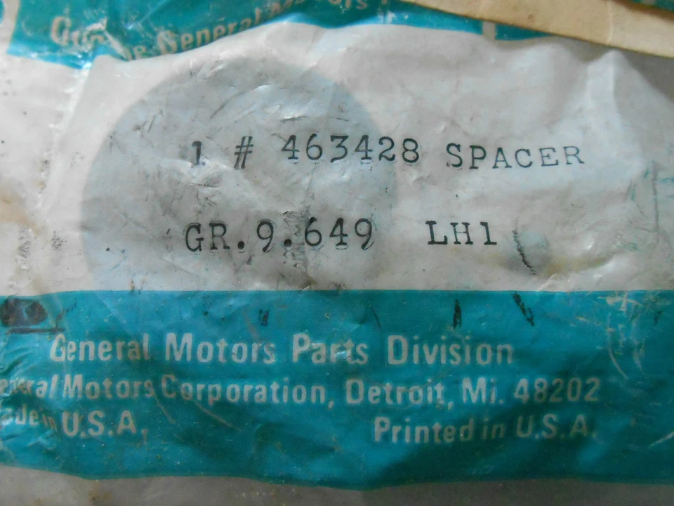 1978 TO 1980 CHEVY MALIBU MONTE CARLO IMPALA CAMARO RADIO KNOBS NOS GM - Image 2 of 3