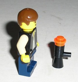 Lego Star Wars HAN SOLO Minifigure Dark Blue Legs from 4501 Mos Eisley Cantina