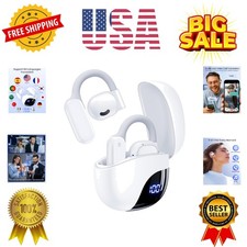AI Translation Earbuds Real Time 164 Languages 80H Playtime Translator Ear Bu...