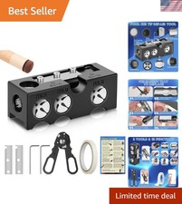Billiards Pool Cue Tip Shaper, Pool Cue Tips Replacement Kit, Pool Cue Shaper...
