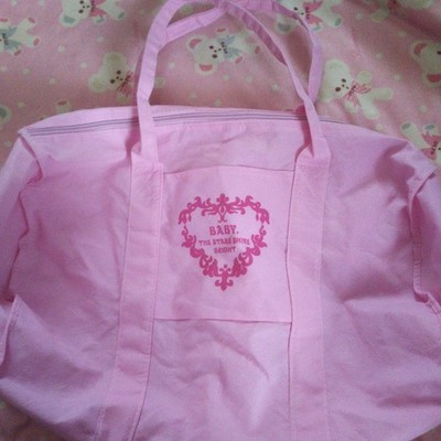 Unused Good Condition Baby The Stars Shine Bright BABY Nonwoven Bag Bag Pink