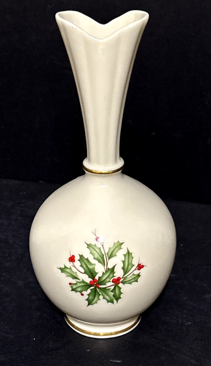 Lenox Christmas Vase In Lenox Vases for sale | eBay