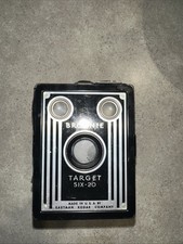 Kodak Brownie Target Six-20 Box Camera - Untested - Vintage Art Deco