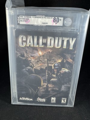 Call of Duty PC Sealed VGA 80+! PC 1st Print Legendary title 1st In Series