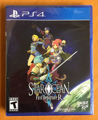 NEW sealed STAR OCEAN First Departure R PLAYSTATION 4 5 ps4 ps5 LIMITED RUN #589