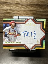 2023 Topps Five Star Paul Goldschmidt Five Star Signatures Auto 20/20 Cardinals