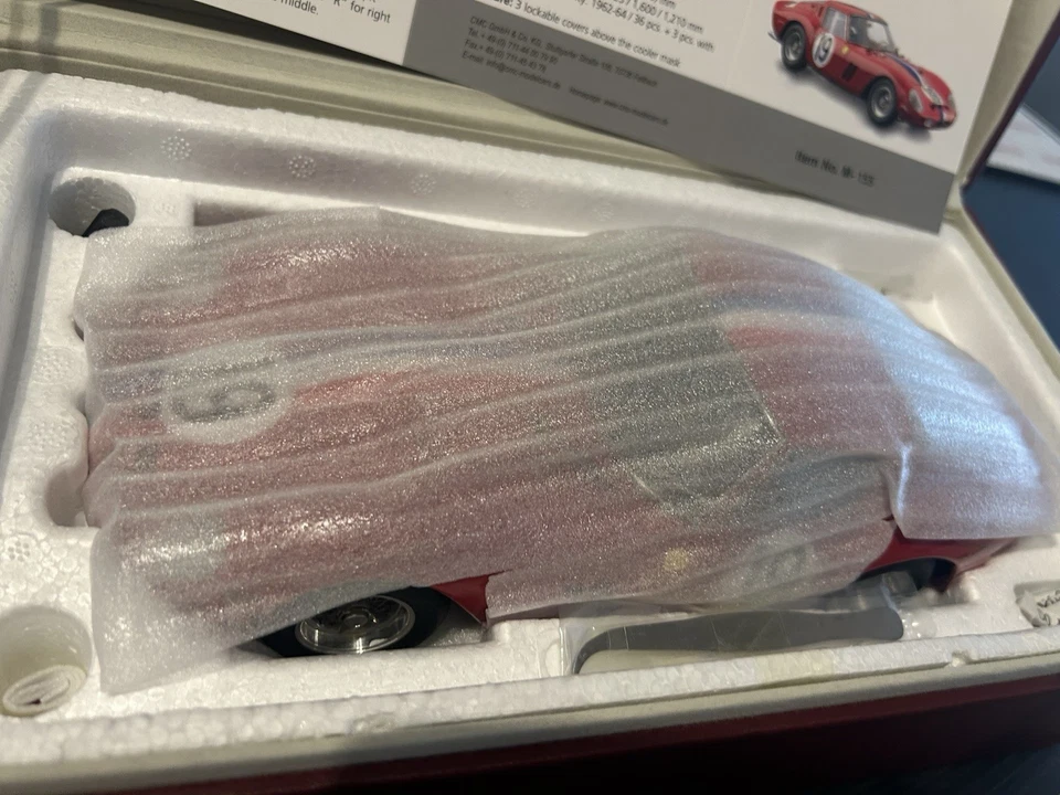 Ferrari 250 GTO 24H France Limited Edition CMC 1/18NEW!!! - Immagine 3 di 4