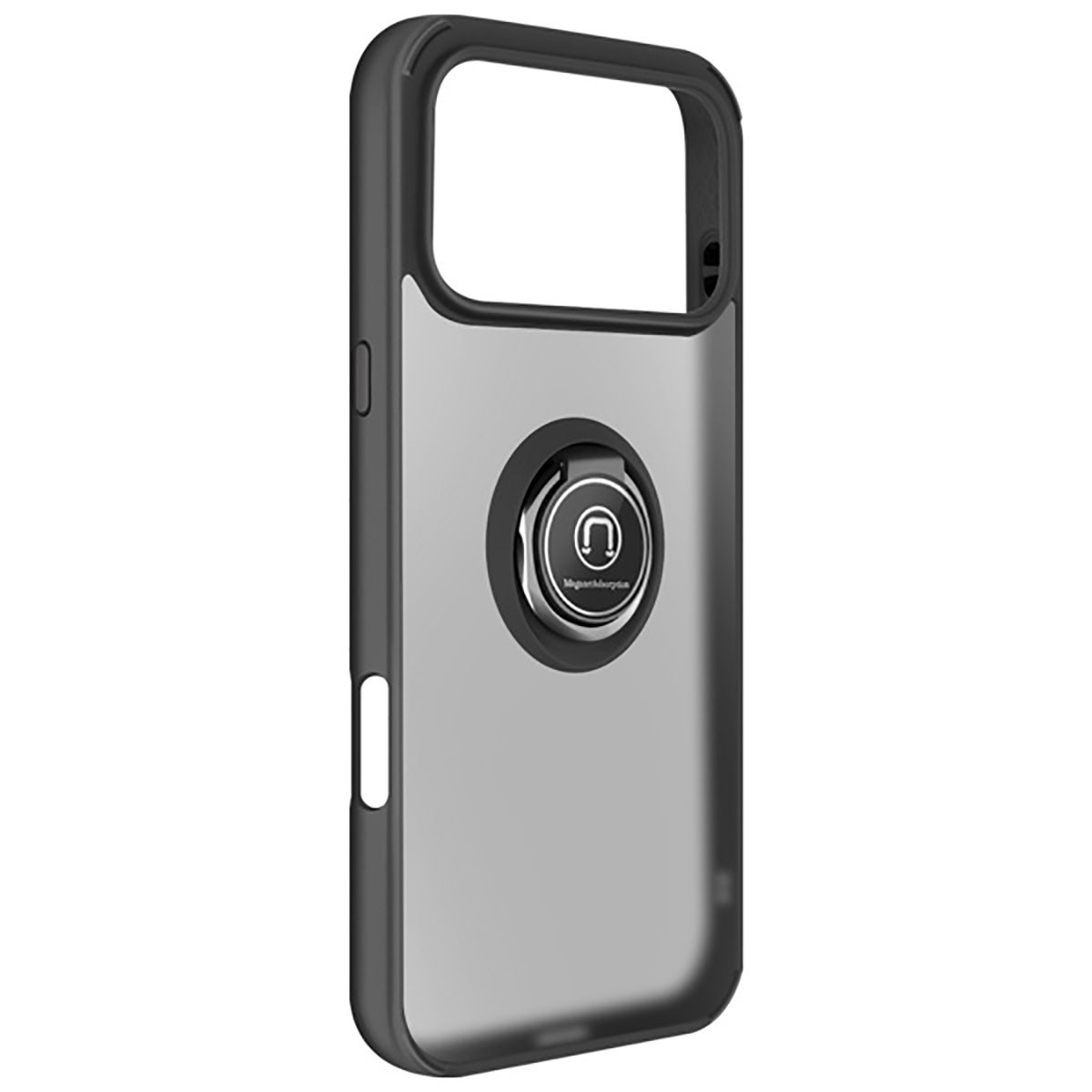 Coque iPhone 17 Pro pour voiture avec support magnétique et anneau anti-chute