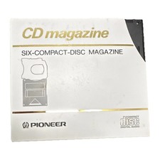 Pioneer Six-Compact-Disc 6 CD Storage Magazine Compatible with Car CD Changer