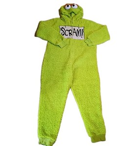 Oscar The Grouch Sesame Street Adult Sm/M Halloween Costume Spirit Halloween
