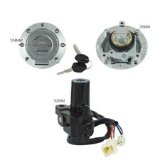 Set de serrure de commutateur d'allumage pour Yamaha R1 2004-2015