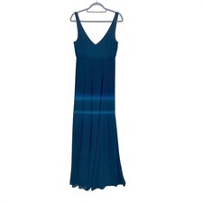 Show Me Your Mumu Black V Neck, Sleeveless, V Back, Long Maxi Dress Sz M