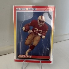 1990 Score Ground Force Roger Craig #329 San Francisco 49ers Football