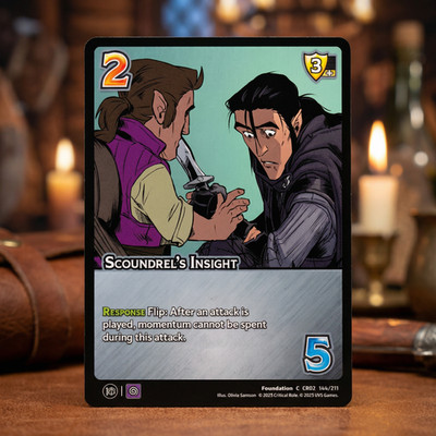 UniVersus Scoundrel's Insight - NM - Critical Role