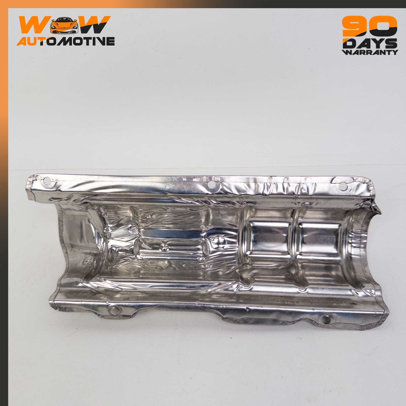 04-19 BENTLEY CONTINENTAL GT LEFT RIGHT EXHAUST MANIFOLD HEAT SHIELD PLATE OEM