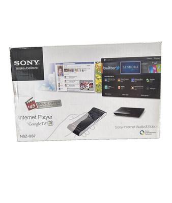 Sony NSZ-GS7 Internet Player Google TV Box With QWERTY Remote NEW Open Box