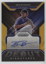 2022 Panini Prizm Debut Signatures Gold Prizm /10 Ben Bowden #DS-BO Auto 14qk
