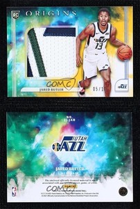 2021-22 Panini Origins Rookie Jumbo Jerseys Gold /10 Jared Butler #JJ-JAR RC