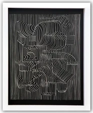 Victor Vasarely- Heliogravure Print "Untitled"