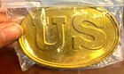 US Civil War Era Oval Replica Belt Buckle  Reproduction Soldier Infantry