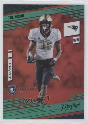 2021 Prestige Rookies Xtra Points Premium Green /199 Tre Nixon Rookie RC y0i