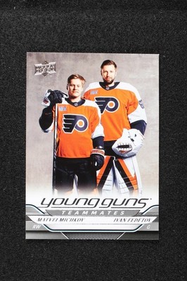 2024-25 Upper Deck Series 2 Young Guns Teammates Matvei Michkov Ivan Fedetov 496
