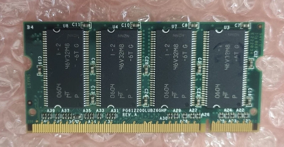 HP 256Mb DDR 200Pin SDRAM DIMM Memory Sim Ref00230 . - Image 2 of 2