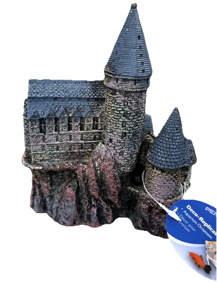 Castillo Mágico Penn Plax Mediano Decoración Acuario 5x8 Foto 4 de 4