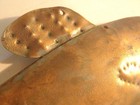 VINTAGE LURE MINNESOTA 8" COPPER ICE FISH SPEARING DECOY~ FOLK ART FISHING RARE — photo 4