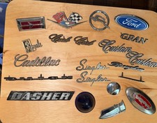 Lot Of Over 20 Vtg Car And Truck Emblems Ford Chevy More Oem Free Shipping Lot Of Over 20 Vtg Car And Truck Emblems Ford Chevy More Oem Free Shipping