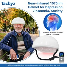 1070nm Parkinson Physical Therapy Brain Treatment Near Infrared Light Helmet