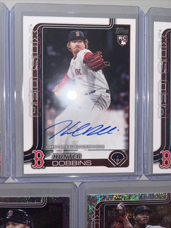 2025 Topps Update Hunter Dobbins Topps Certified Autograph On Card | Campbell RC - Image 4 of 4