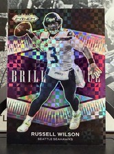 Russell Wilson - 2021 Panini Prizm Brilliance Purple Power - #B-5 - /49