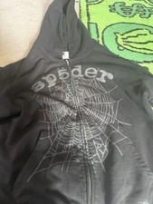 Sp5der OG Web V2 Phantom Zip up Hoodie