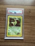 2000 POKEMON GYM HEROES HOLO #13 ROCKET'S SCYTHER PSA 6