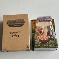 2013 Adult Collector-BOXED Mattel MOTU Classics Loo-Kee & Kowl Set