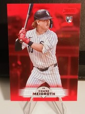 2025 Topps Stadium Club - Chase Meidroth (RC) #25 Red Foil