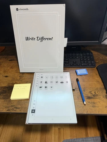Viwoods AI Paper E Ink Tablet 10.65” Carta 1300 - With Staedler Norris Jumbo Pen