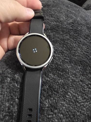 Samsung Galaxy Watch6 Classic 47 mm version BT/Wi-Fi argent - Photo 6 sur 11
