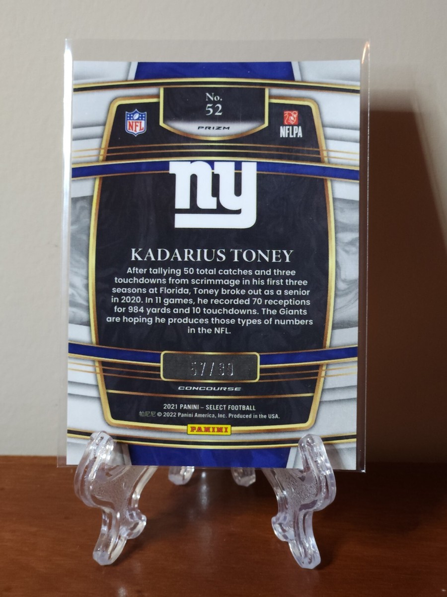 2021 Panini Select Kadarius Toney Rookie Dragon Scale /89 #52 | eBay