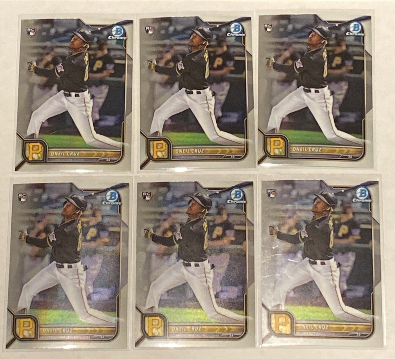 2022 Bowman Chrome Oneil Cruz Rookie #45 Pittsburgh Pirates
