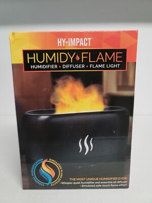3D Flame USB Air Humidifier Essential Oil Diffuser Bedroom Mist Humidy Flame