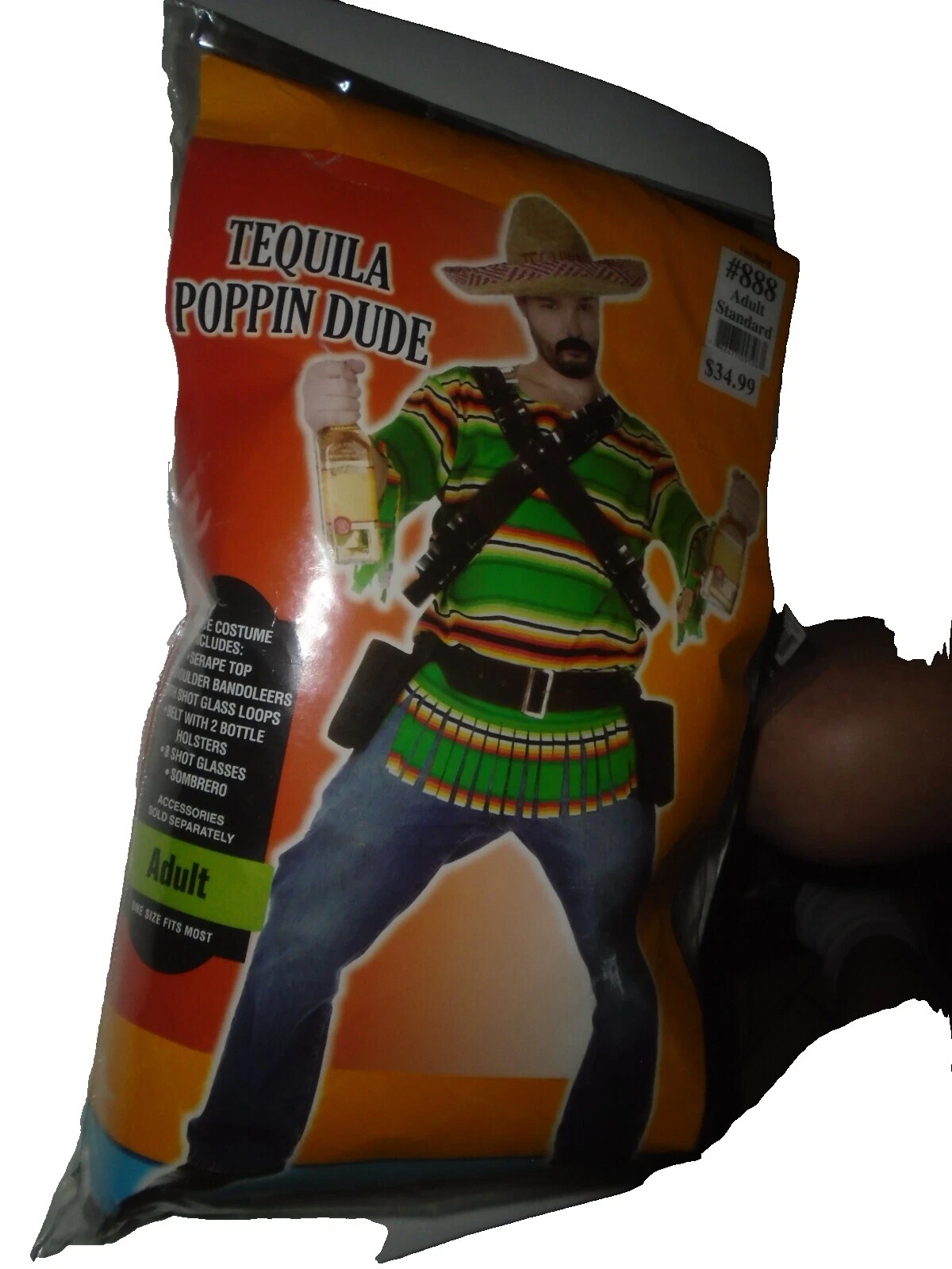 Trajes de poliéster Fun World mexicano