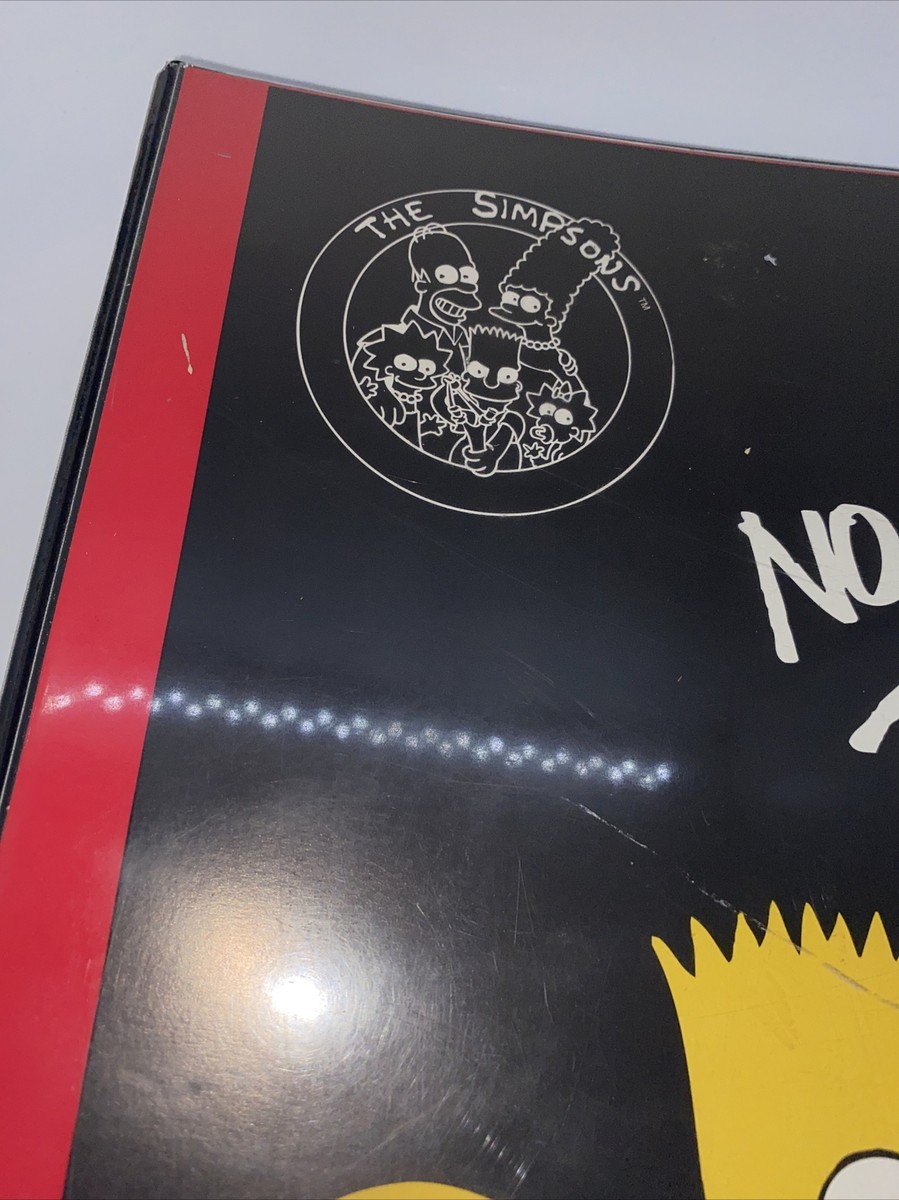 激レア‼️ SIMPSON シンプソン ノリックス 手帳 Vintage The Simpson's Binder Finder NO CLASS Trapper Keeper Folder