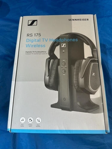 Sennheiser Consumer Audio RS 175 RF Wireless Headphone System, Black -sealed 