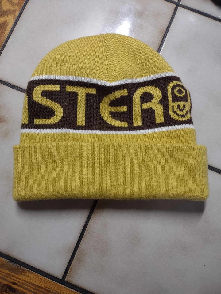 Gorro/sombrero Airblaster Go mediano amarillo/marrón Foto 2 de 2