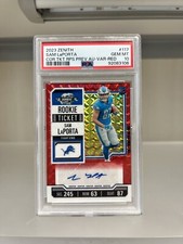 Sam Laporta Red Rookie Ticket Auto /23 2023