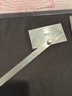 Vintage Drafting  Drawing And Engineering Tools. Protractor. New Steel Ruler — photo 3